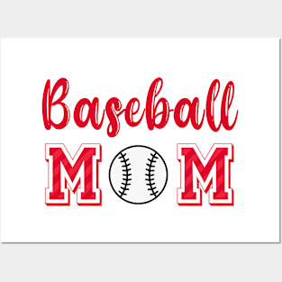 Baseball Mom Posters and Art